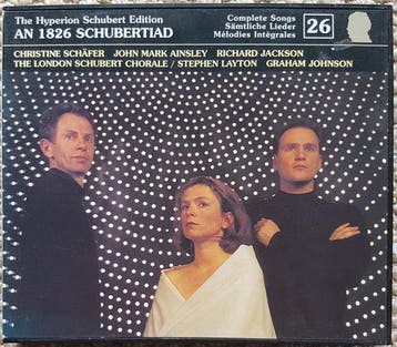 cd - Christine SchÃ¤fer - A Goethe Schubertiad, Verzenden, Zo goed als nieuw