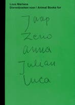 Dierenboeken voor / Animal books for Jaap Zeno Anna Julian, Verzenden, Gelezen, Lous Martens