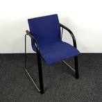 Vergaderstoel Thonet S320 - Blauw / Zwart, Ophalen of Verzenden, Gebruikt