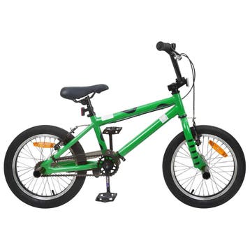 vidaXL BMX Fiets 16 Inch voor 5-8 jaar oud Groen, Fietsen en Brommers, Fietsen | Racefietsen, Verzenden, Nieuw