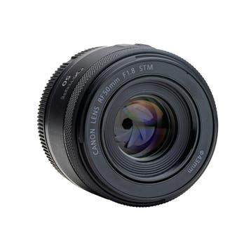 Canon RF 50mm f/1.8 STM met garantie, Ophalen of Verzenden, Gebruikt