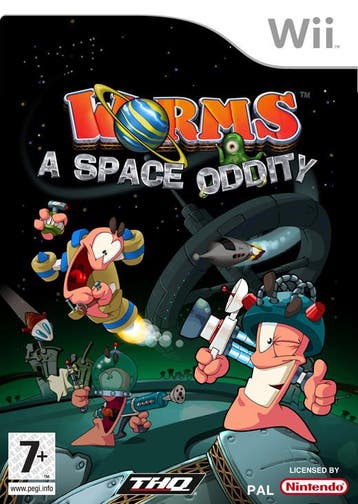 Worms a Space Oddity (Nintendo Wii), Verzenden, Gebruikt, Vanaf 3 jaar