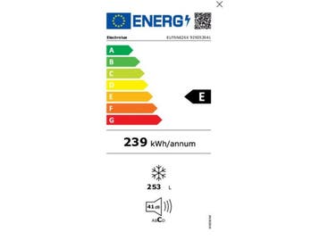 Electrolux EUT6NE26X - Diepvrieskast - No Frost - Staal, Witgoed en Apparatuur, Verzenden, Nieuw