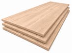 MASSIEF EIKEN PANELEN | Meubelpanelen Timmerpanelen | Paneel, Ophalen of Verzenden, Nieuw, Eiken