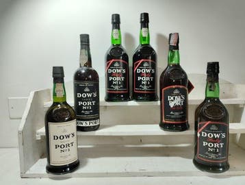 Dows, Ruby Port (4x) & Tawny & White Port Nº1 - Porto - 6, Nieuw