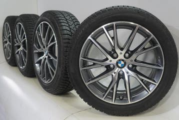 BMW 1 2 serie F40 F44 2 serie Gran Coupe 489 17 inch velgen, Gebruikt, Velg(en), 17 inch, Winterbanden