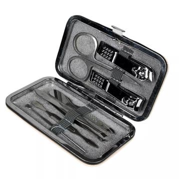 Benson 7-delige manicureset - stijlvol etui - roestvrijst..., Ophalen of Verzenden, Nieuw