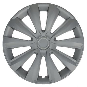 Wieldoppen  Delta Ring Zilver 15 Inch, Auto diversen, Wieldoppen, Verzenden, Nieuw