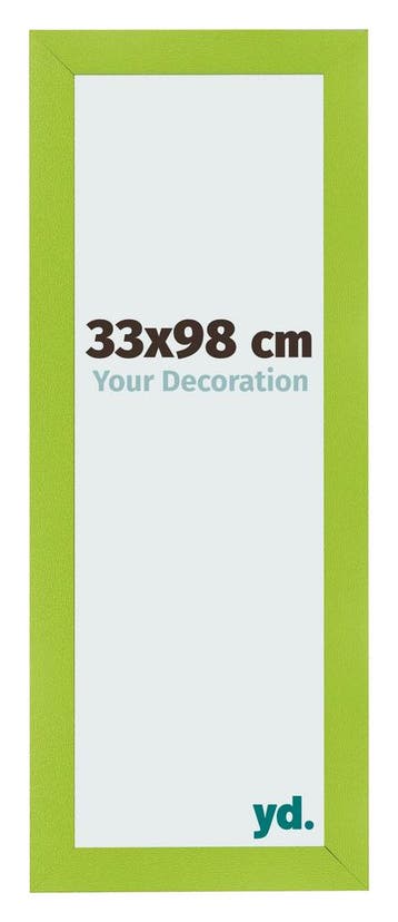 Fotolijst 33x98 cm - Groen - MDF - Pisa, Verzenden, Nieuw