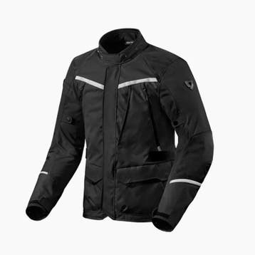 REVIT! Voltiac 3 H2O Jas Zwart Zilver, Nieuw met kaartje, REV'IT!, Jas | textiel, Heren