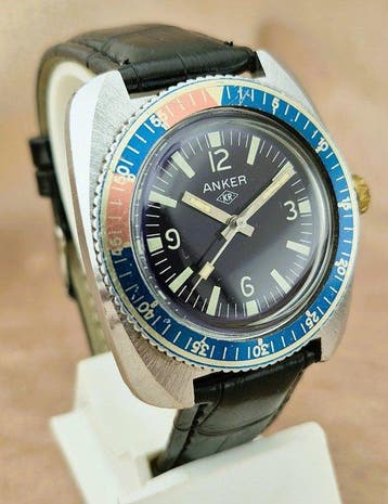 Anker - Zonder minimumprijs - Vintage Jumbo Diver - Heren -, Nieuw