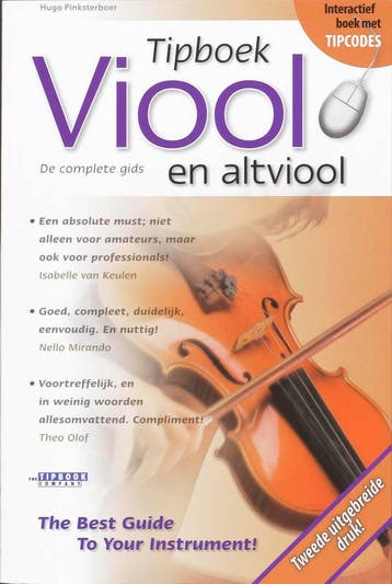 Tipboek viool en altviool / Tipboek-serie - Hugo, Verzenden, Gelezen, Hugo Pinksterboer