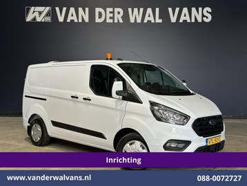Ford Transit Custom | 2.0 TDCI L1H1 Inrichting Euro6 Airco |, Auto's, Gebruikt, Euro 6, Wit, Dealer onderhouden