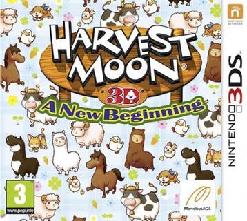 Harvest Moon 3D a New Beginning (Nintendo 3DS), Verzenden, Gebruikt