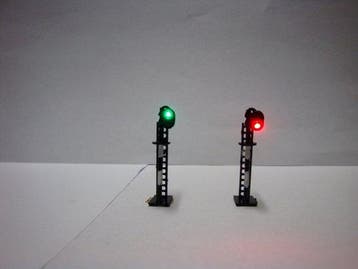 Seinen N - Modeltrein verlichting (10) - Green/red light, Nieuw