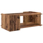 vidaXL Salontafel Oud hout 90 x 50 x 33 cm Bewerkt hout, Huis en Inrichting, Verzenden, Nieuw, 50 tot 100 cm, Minder dan 50 cm