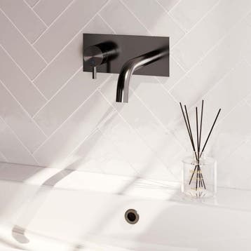 Brauer Gunmetal Edition Inbouw Wastafelmengkraan met Gebogen, Ophalen of Verzenden, Nieuw