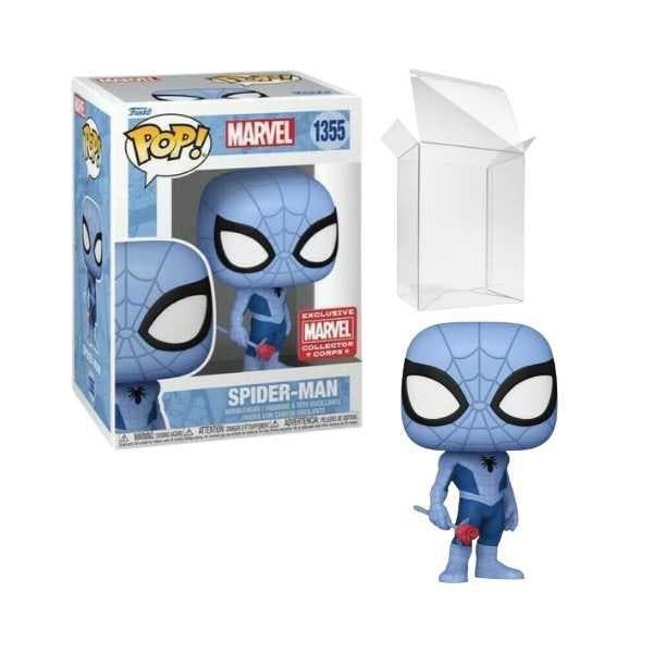 Funko Pop!  SpiderMan Blue With a Rose 1355 Collector Corps, Verzamelen, Poppetjes en Figuurtjes, Verzenden