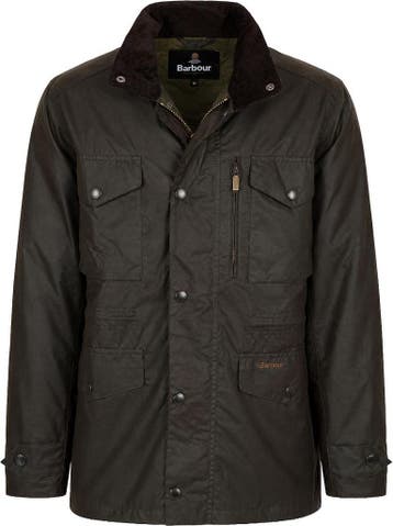 Barbour Waxjas Sapper Olive maat M Heren, Barbour, Nieuw, Groen, Verzenden