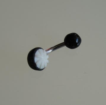 Navel piercing Bloem, Verzenden, Nieuw