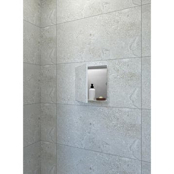 Wiesbaden Demis Inbouwnis - Betegelbaar - 30x30x14cm - RVS, Ophalen of Verzenden, Nieuw, Rvs