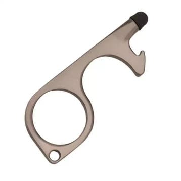 TT-products hygiëne no-contact sleutelhanger antraciet, Sport en Fitness, Tafeltennis, Ophalen of Verzenden, Nieuw