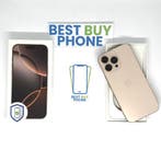 iPhone 16 Pro Max 256GB goud /zeer net /100% batt /garantie, Telecommunicatie, Mobiele telefoons | Apple iPhone, 256 GB, IPhone 16 Pro Max