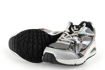 Skechers Sneakers Meisjes in maat 34 Zilver, Verzenden, Jongen of Meisje, Schoenen, Skechers