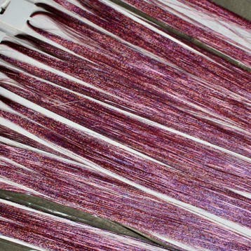 Glitter tinsels / glitter haar / fairy hair tinsel kerst, Ophalen of Verzenden, Nieuw, Pruik of Haarverlenging