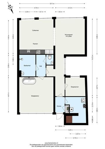 Te huur: Appartement s-Gravendijkwal in Rotterdam, Appartement, Rotterdam, Zuid-Holland