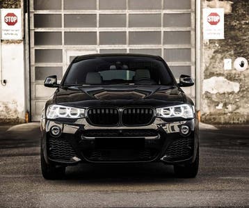 Grill voor BMW X3 F25 2014-2017 | glans zwart | dubbelspijls