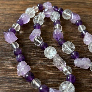 Nepalees Himalayaanse Oude Mijn Kristalketting - 1900-2000