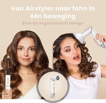 Stylila® 8-in-1 Airstyler met Diffuser - Multistyler -, Sieraden, Tassen en Uiterlijk, Ophalen of Verzenden, Nieuw