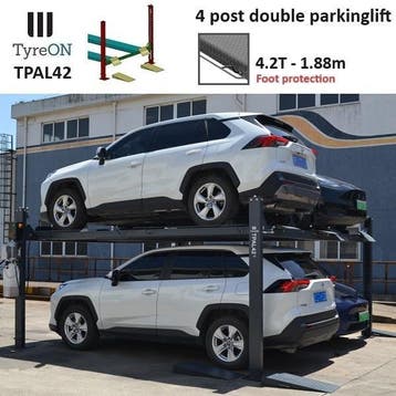 4 koloms dubbele parkeerbrug parkeer hefbrug 4.2T - 4 AUTOS, Auto diversen, Autogereedschap, Nieuw