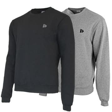 Donnay Donnay Heren - 2-Pack - Fleece Crew Sweater Dean -, Verzenden, Nieuw