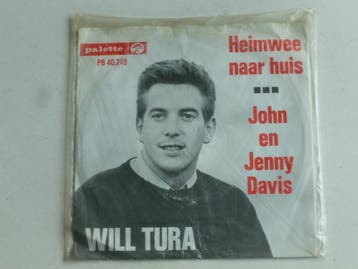 Will Tura - Heimwee naar huis (vinyl single), Ophalen of Verzenden, Zo goed als nieuw