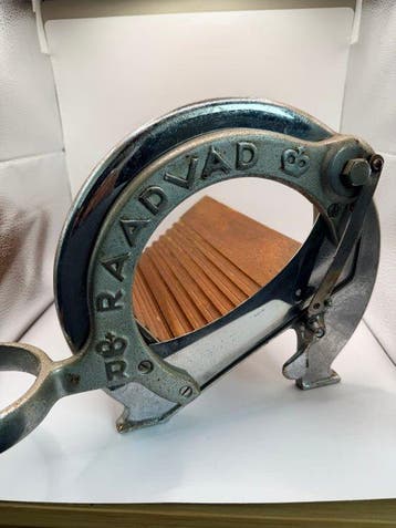 Brødrene Raadvad - Broodsnijmachine - Metaal, Hout - Raadvad