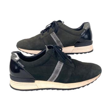 Mephisto - Dames sneakers - Zwart - Maat 42 (8), Nieuw