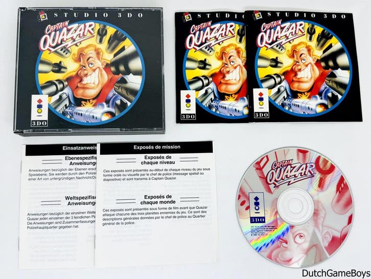 3DO - Captain Quazar - PAL, Spelcomputers en Games, Games | Overige, Gebruikt, Verzenden