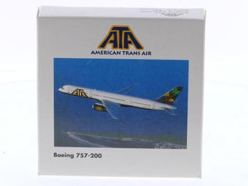 Schaal 1:500 Herpa 503709 Boeing 757-200 ATA - American T..., Ophalen of Verzenden, Zo goed als nieuw