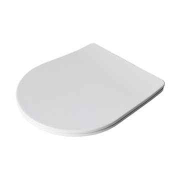 Toiletbril BWS Softclose Zitting Met Deksel 36 cm Wit, Ophalen of Verzenden, Nieuw, Overige typen