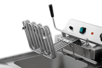 Bartscher Friteuse | Elektrisch | 12+12L | 50°C/190°C | 400V, Ophalen of Verzenden, Nieuw in verpakking