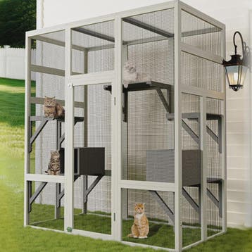 Grote Kattenren (Catio) 70'' - Waterdicht, UV-Beschermd, met, Dieren en Toebehoren, Verzenden, Nieuw