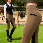 Dames Paardrijbroek Slim Fit – Stretch Rijbroek Kniepatch, Dieren en Toebehoren, Paarden en Pony's | Overige Paardenspullen, Verzenden