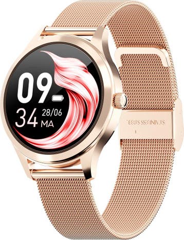 Actyve Smartwatch Dames Rosé Goud - Geschikt voor elke, Ophalen of Verzenden, Nieuw, Actyve