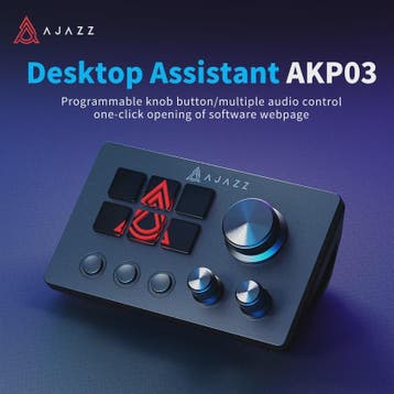 AJAZZ AKP03 Macro Programmeerbaar Toetsenbord met Draaiknopp, Computers en Software, Verzenden, Nieuw
