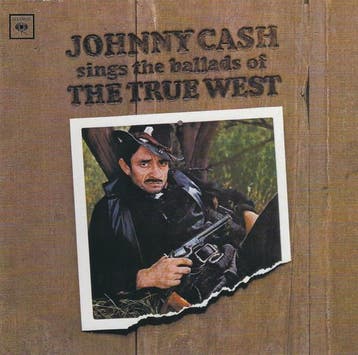 Johnny Cash - Sings The Ballads Of The True West, Ophalen of Verzenden, Gebruikt