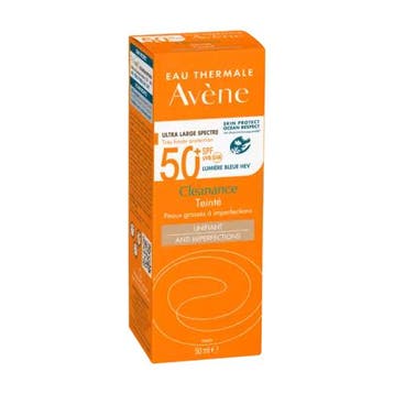Eau Thermale Avène Cleanance Tinted SPF50 (Zonnebrand), Verzenden, Nieuw