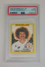 Panini - Foot 89 - Carlos Valderrama #211 Rookie - PSA 6, Nieuw