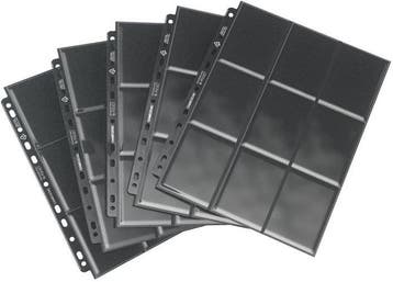 Sideloading 18-Pocket Pages Zwart (50 stuks) | GameGenic -, Verzenden, Nieuw